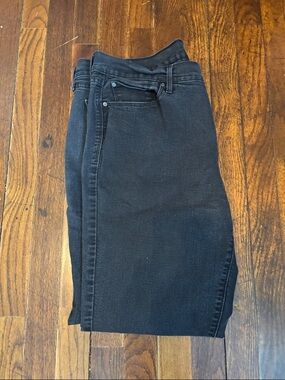Levi's Men's Slim Straight Jeans in Black